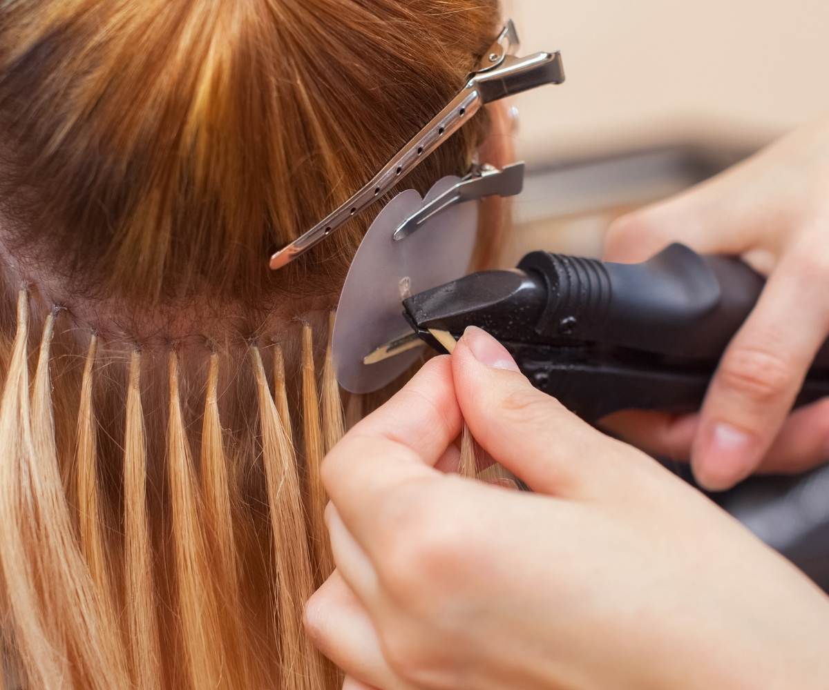 Techniques for placing hair extensions.