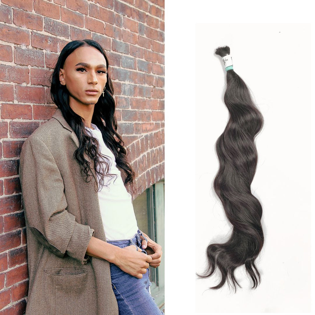 Dewi Natural Wavy Bundle – 100% Virgin Human Hair