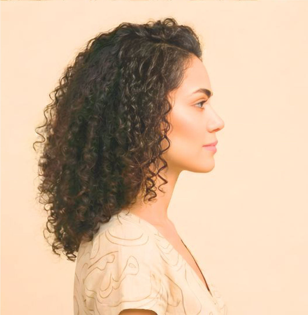 Leela Natural Curly Wig – 100% Virgin Human Hair