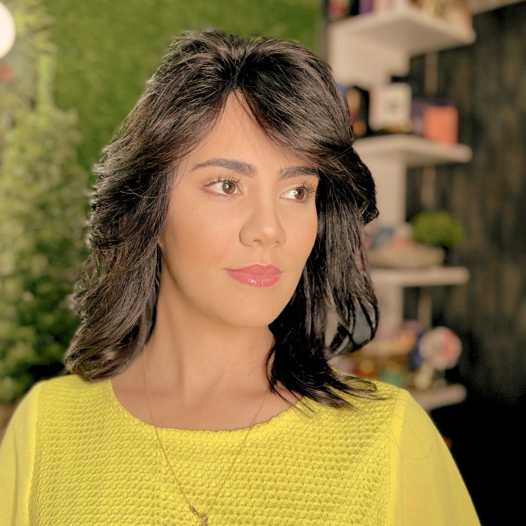 Sahana Medium Bob Wig – 100% Virgin Human Hair