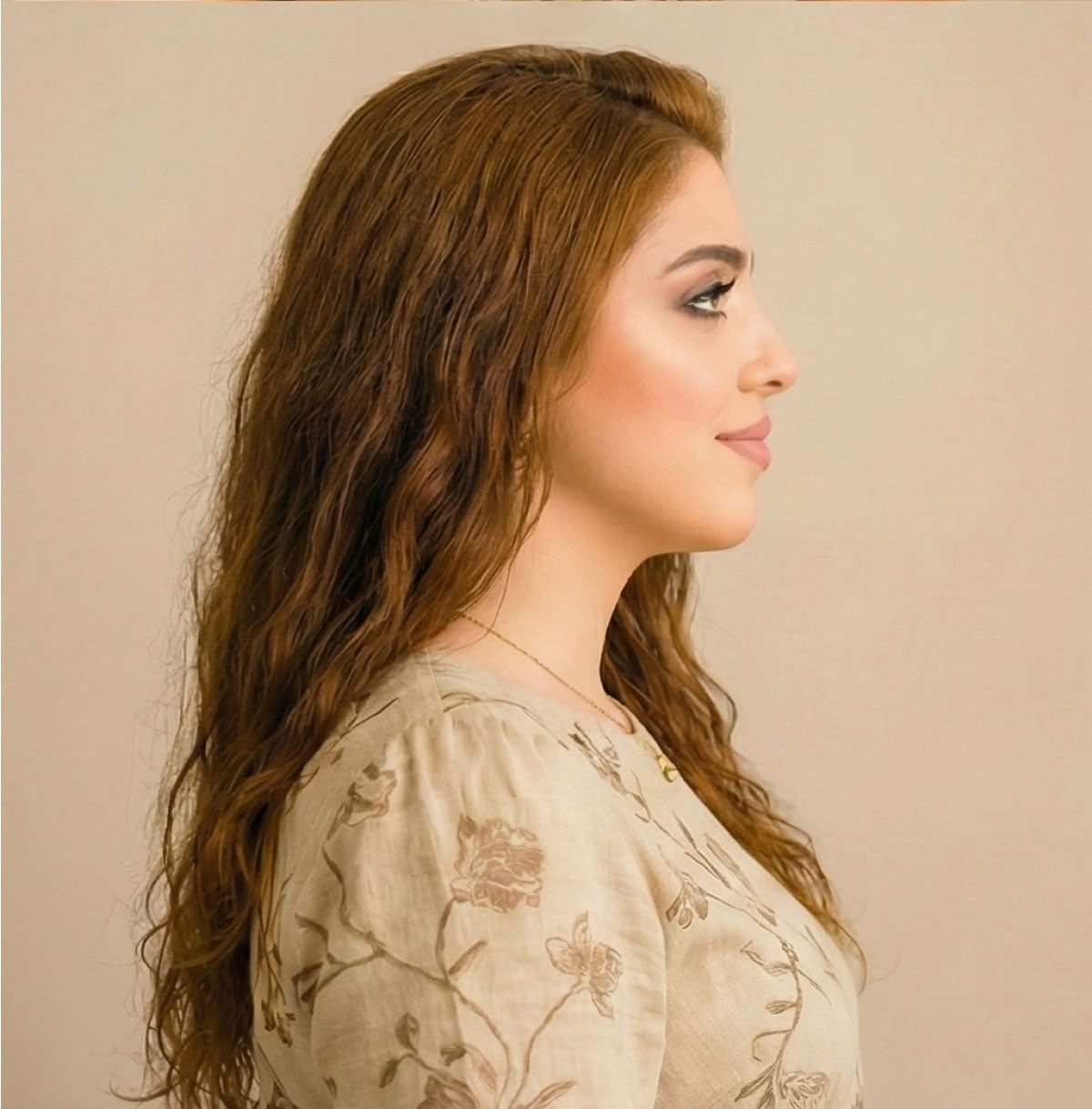 Amara Luxury Brown Wig – 100% Virgin Human Hair